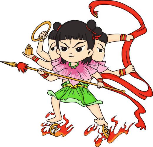 “三头六臂是哪吒”打一动物生肖